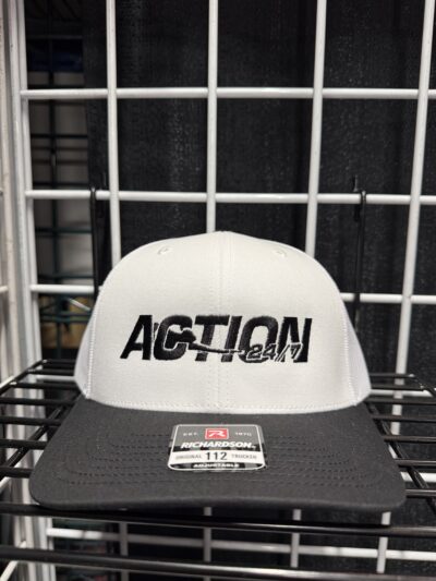 White front/White mesh snap back