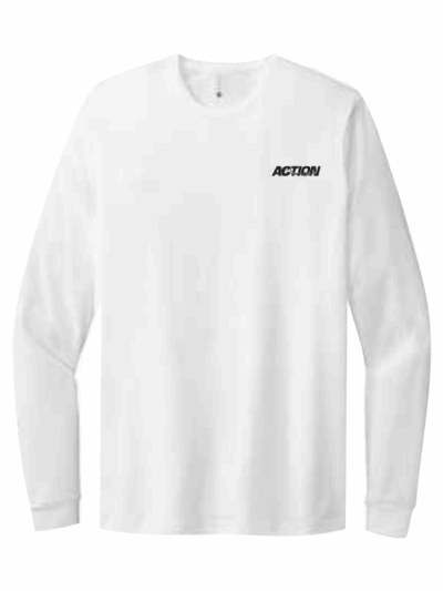 White long sleeve tee
