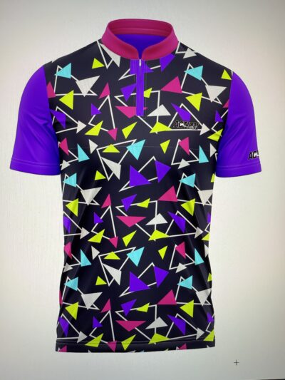 Action Jersey Colorful Triangle